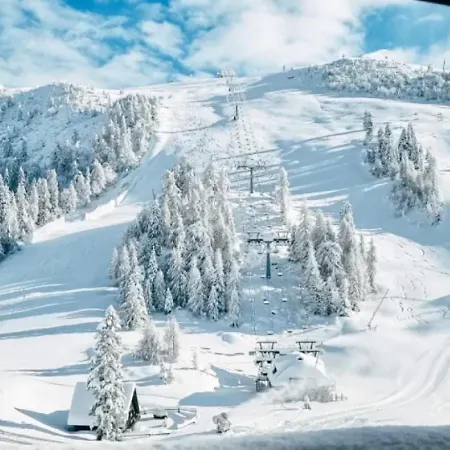 Apartment Riverdance With Mountain View, Garden And Private Parking