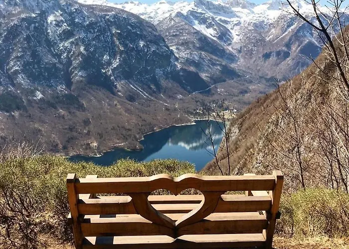 Riverdance With Mountain View, Garden And Private Parking Apartma Bled