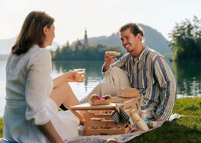 Apartma Riverdance With Mountain View, Garden And Private Parking Bled